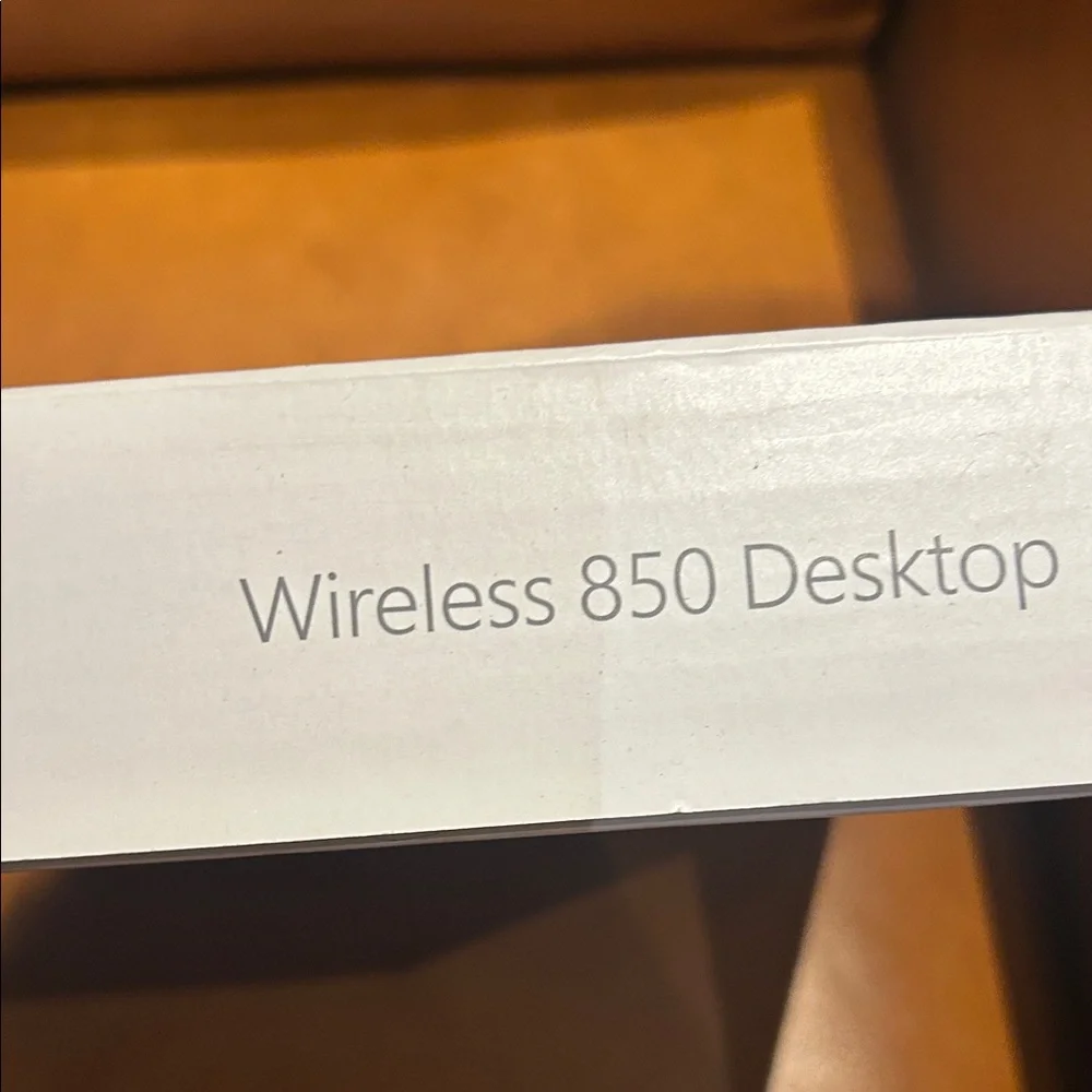 Microsoft Black Wireless Keyboard and Mouse Combo